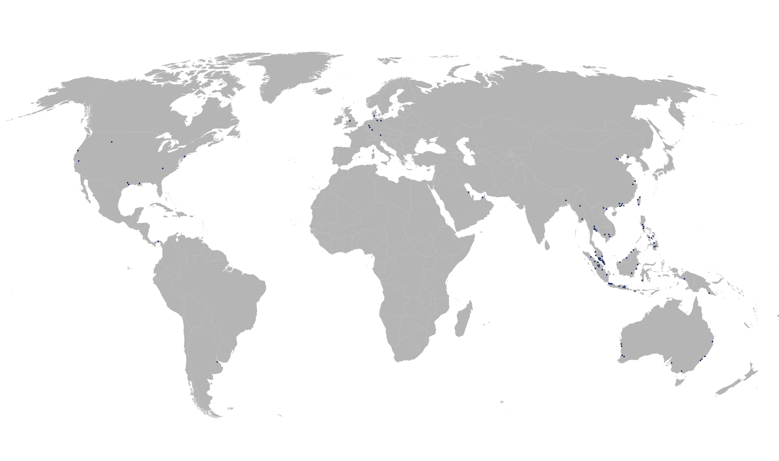 Jebsen & Jessen Chemie Unternehmen Map